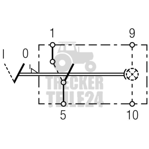 Schalter, p.f. Claas-Traktoren 5643680